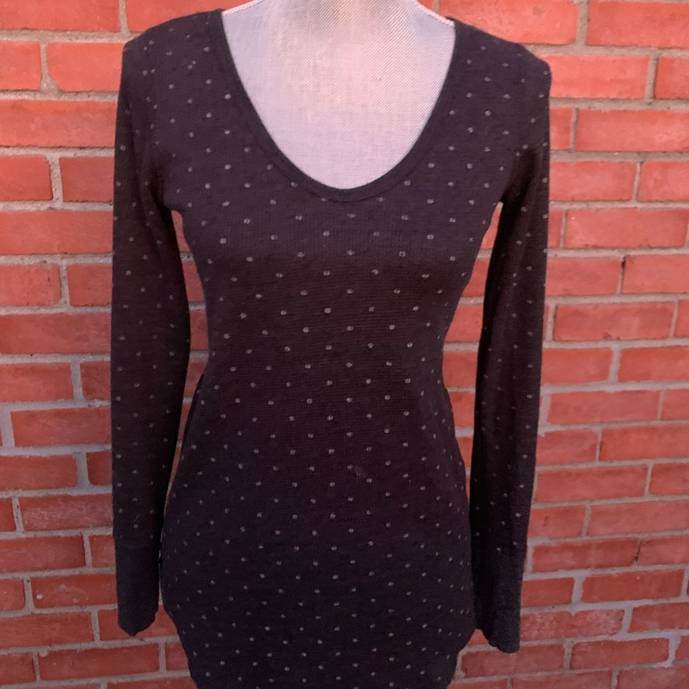 Free People thermal long sleeved shirt